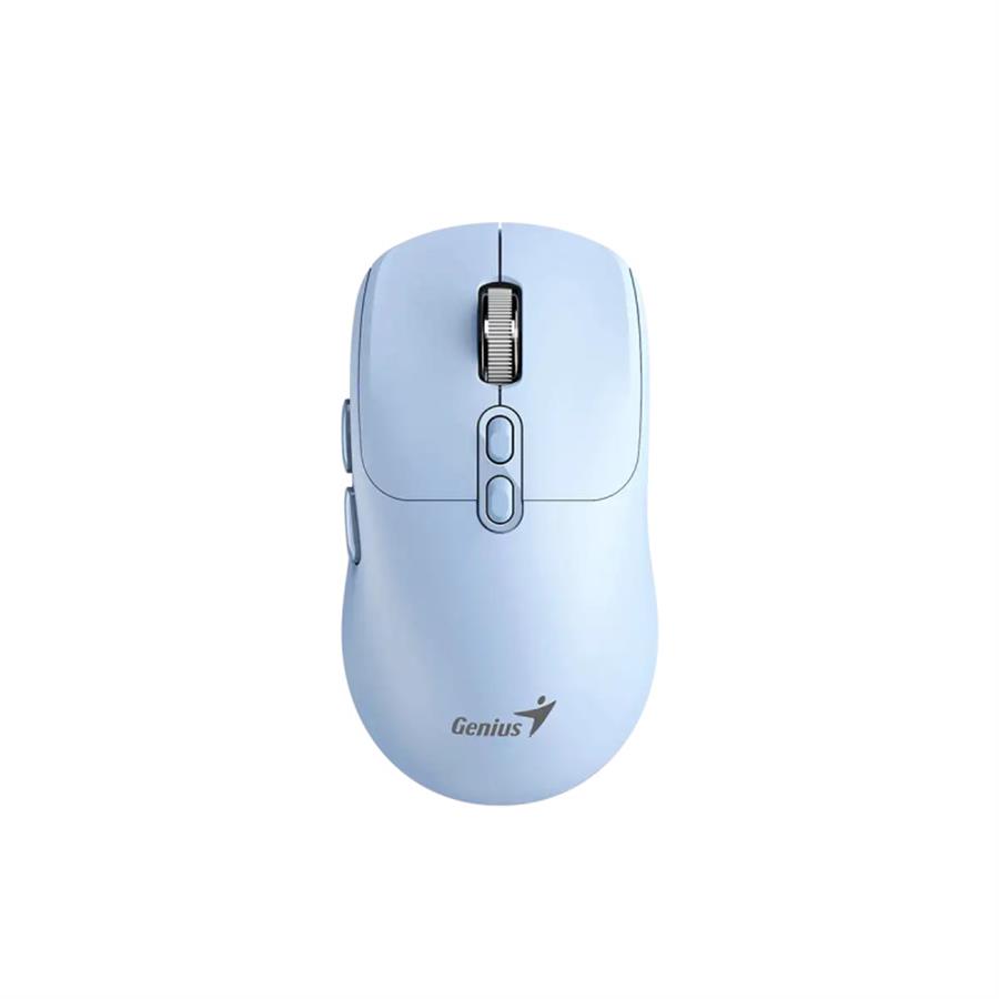 NX-8080S MOUSE 2.4GHZ+BT SILENCIOSO  CELESTE