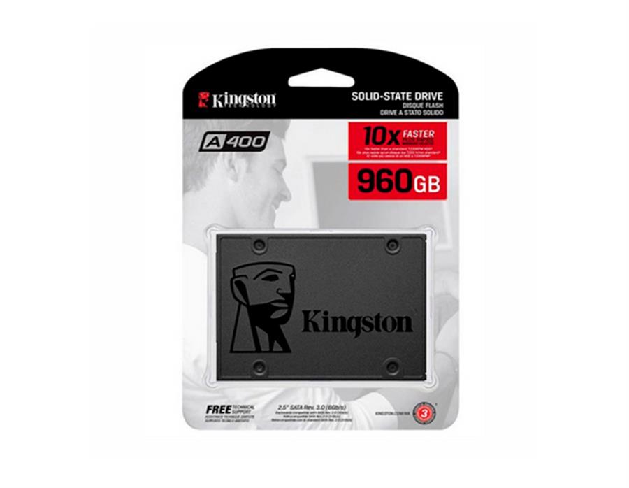 Disco SSD KINGSTON A400 960GB SATA 2.5 500MB/s