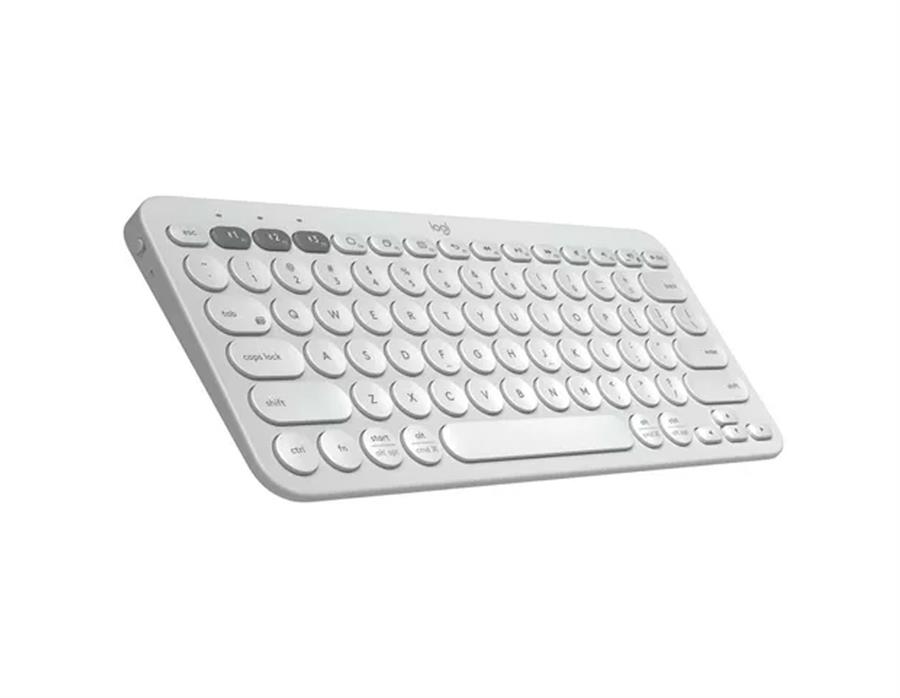 TECLADO PEBBLE 2 K380 INALAMBRICO BLUETOOTH BLANCO
