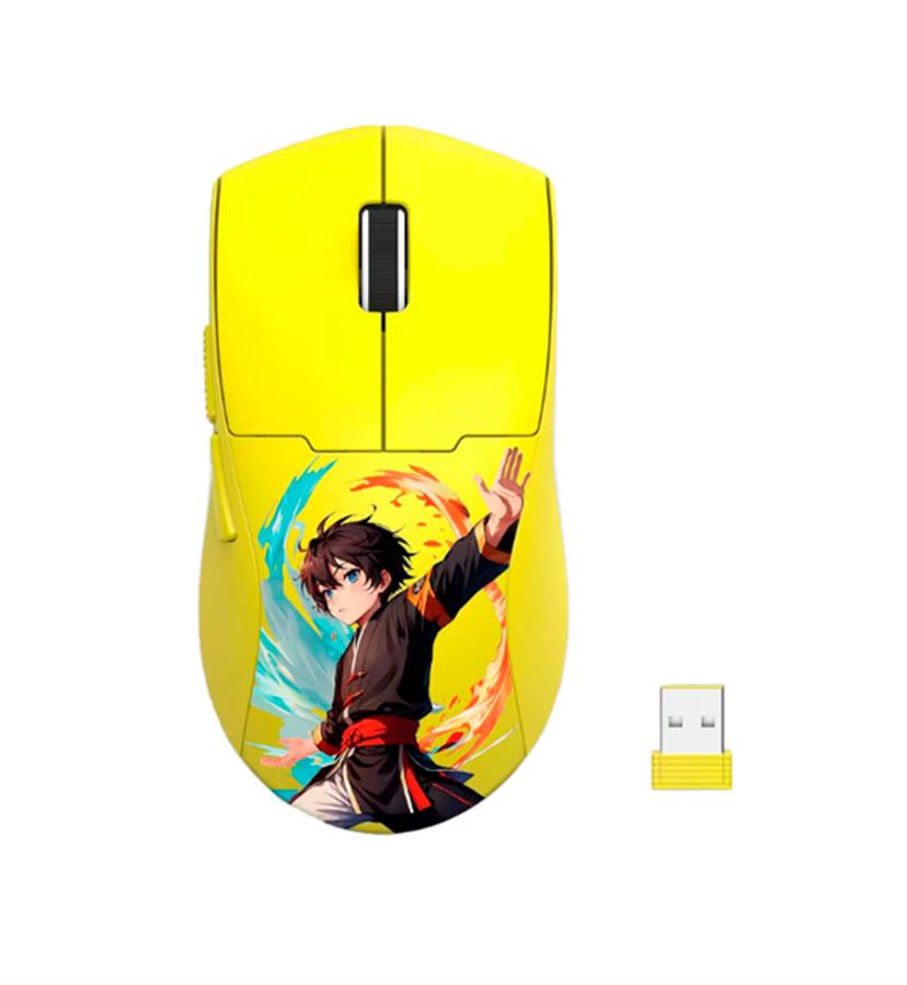 K1NG MAX M918 MOUSE GAMER 26K DPI CONEXION TRI-MODO