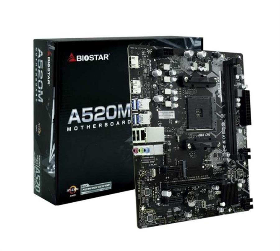 MOTHERBOARD  AM4 A520MHP DDR4 BOX M-ATX