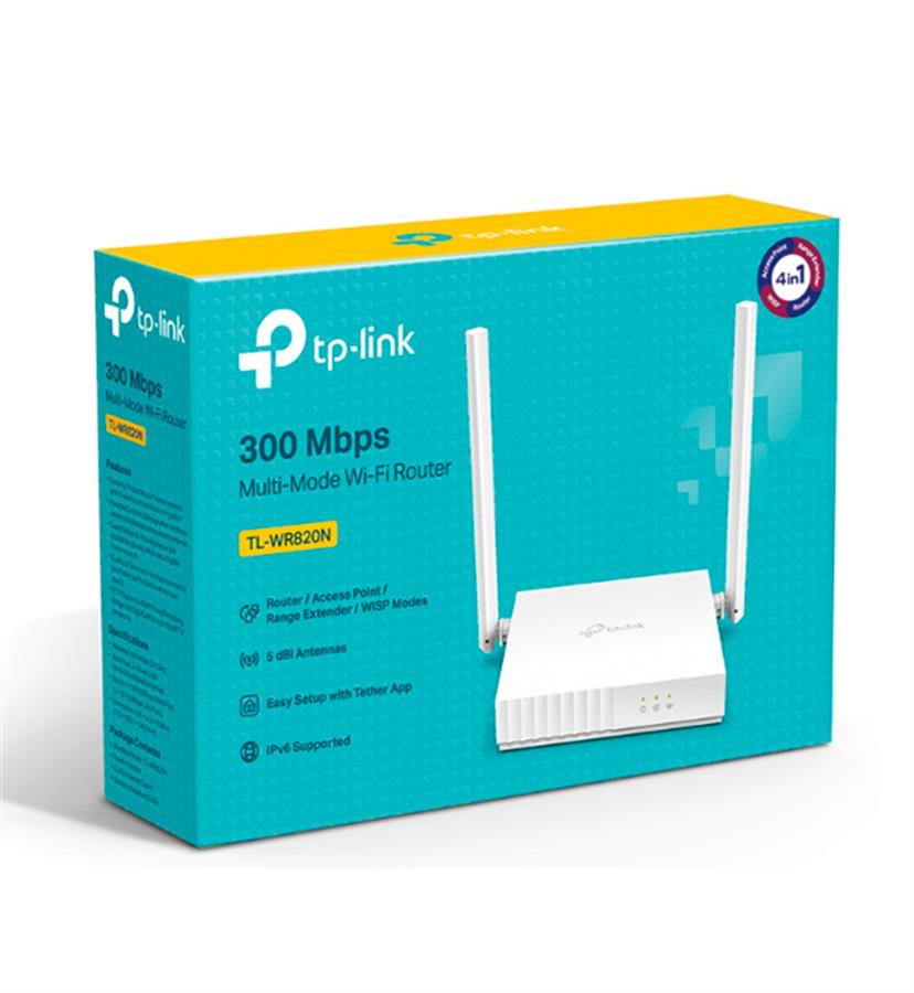 ROUTER 2P TP-LINK WR820N 11N 300MBPS