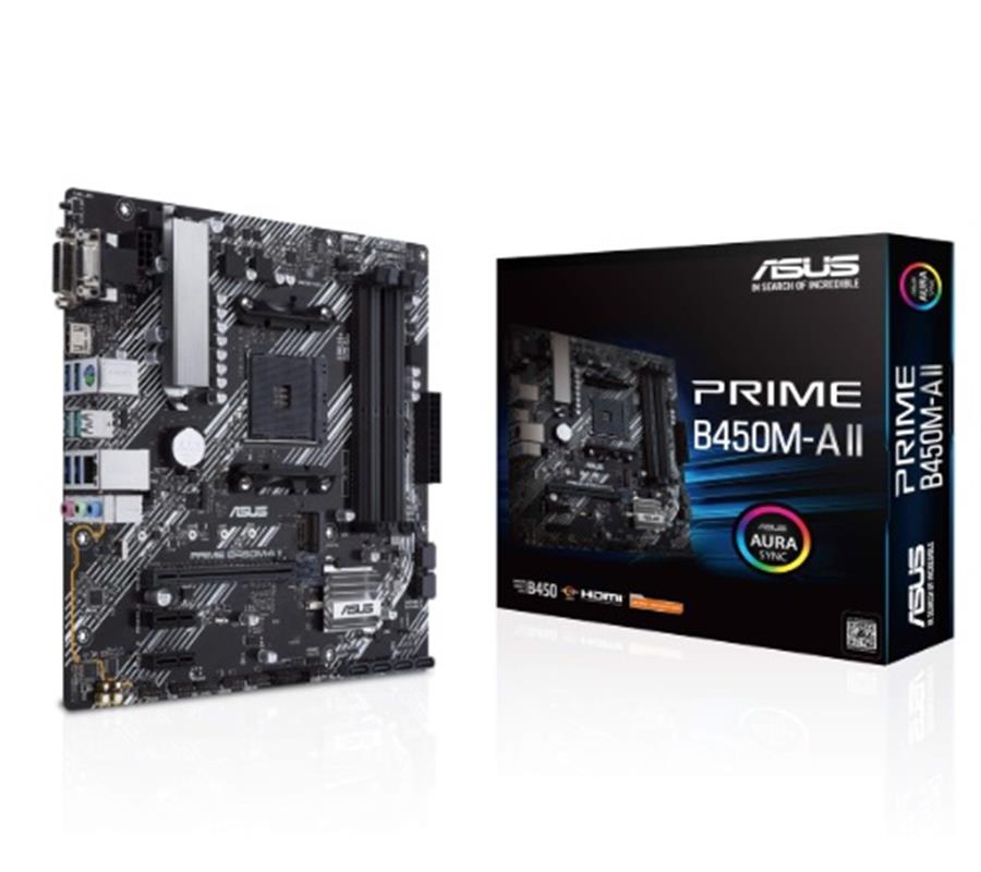 MOTHERBOARD AM4 PRIME B450M-A II /CSM BOX M-ATX