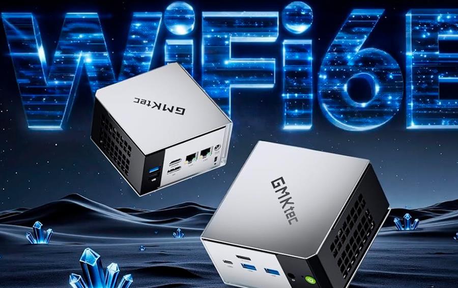 GMKTEC MINI PC M8  AMD RYZEN 5 PRO 6650H 16GB RAM 512 SSD WIND 11