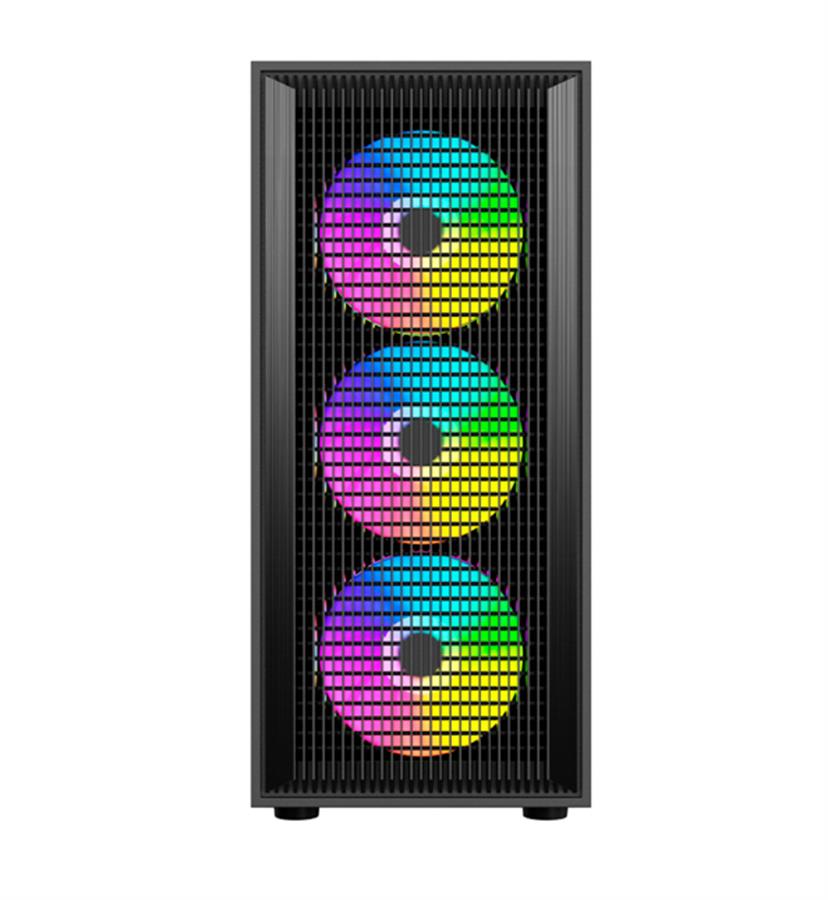GABINETE  VORUS ECO 4 FANS ARGB ATX