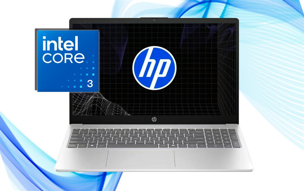 NOTEBOOK HP INTEL® CORE 3 100U 8GB RAM 512GB SSD 15.6" FHD