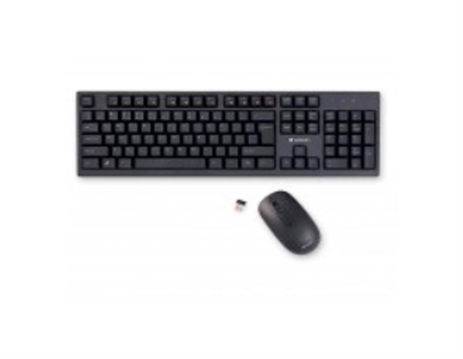 COMBO TECLADO Y MOUSE VERBATIM INALAMBRICO 70708