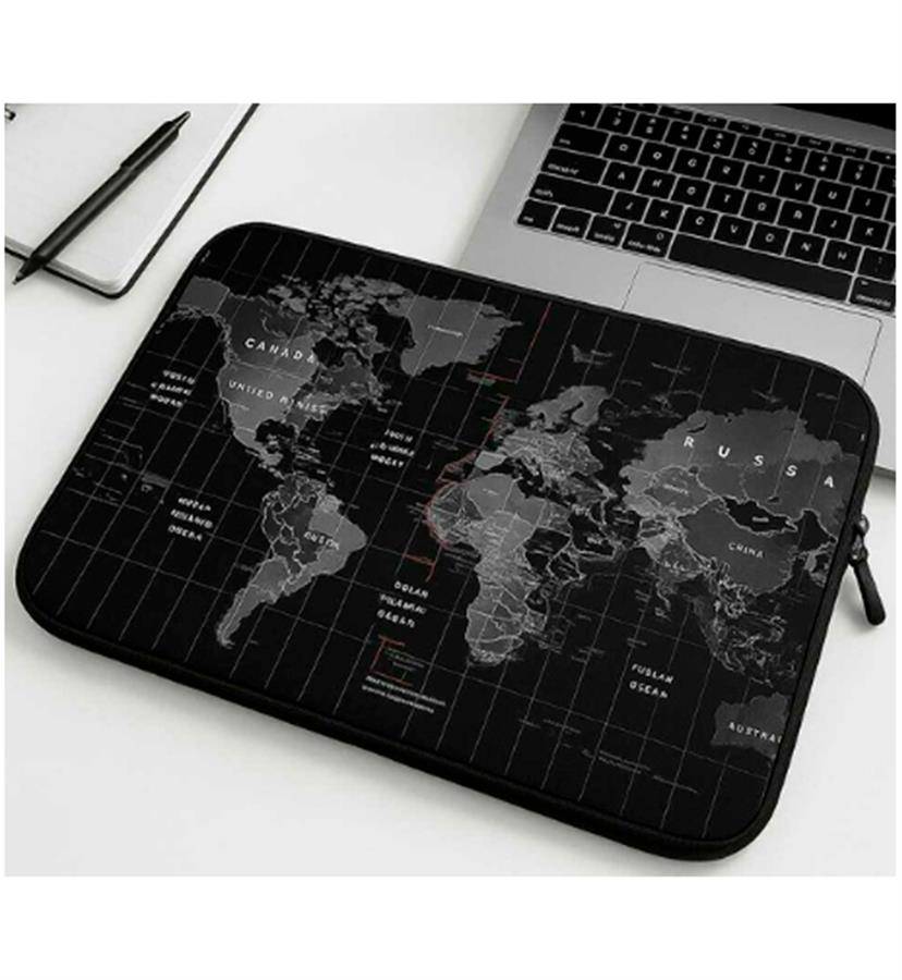 CDETEK FUNDA  NOTEBOOK 15.6 PULGADAS MAPS CON BOLSILLO