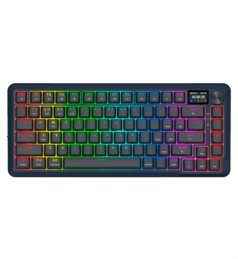 TECLADO GAMER  FLEKACT PRO K708 RGB SW. LINEAL INALAMBRICO