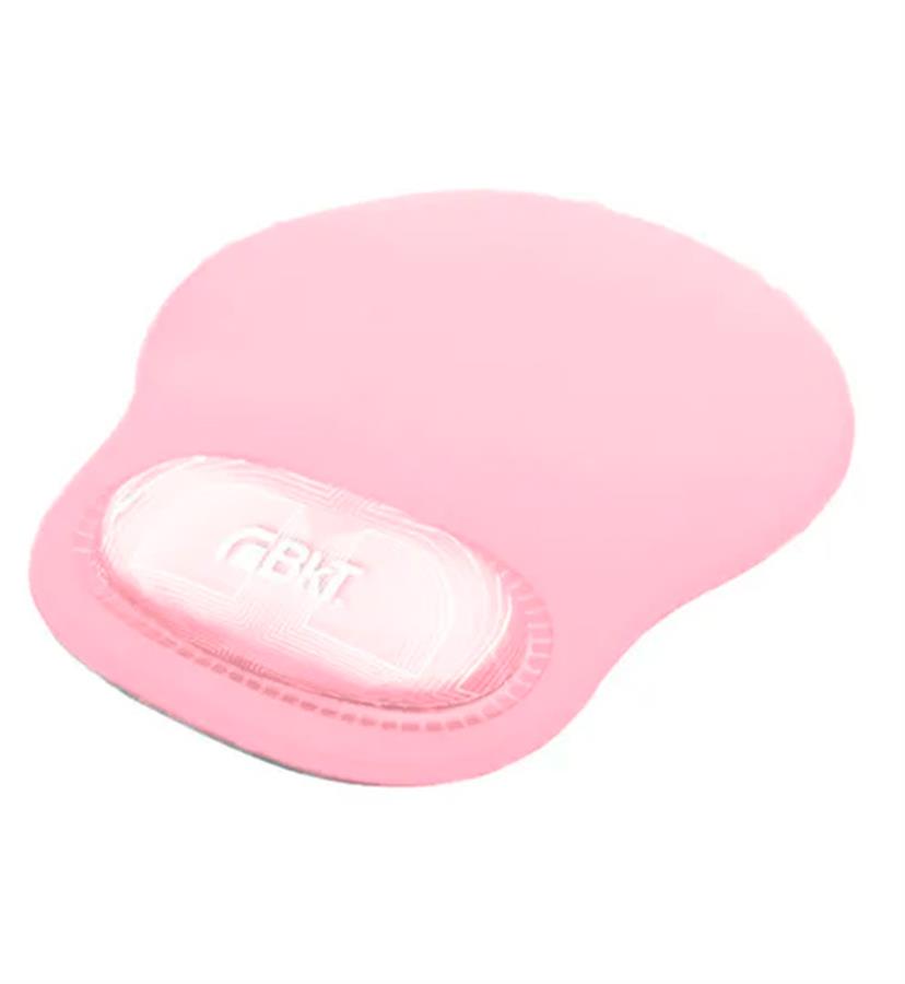 MOUSEPAD APOYA MUÑECA GEL BKT ROSA