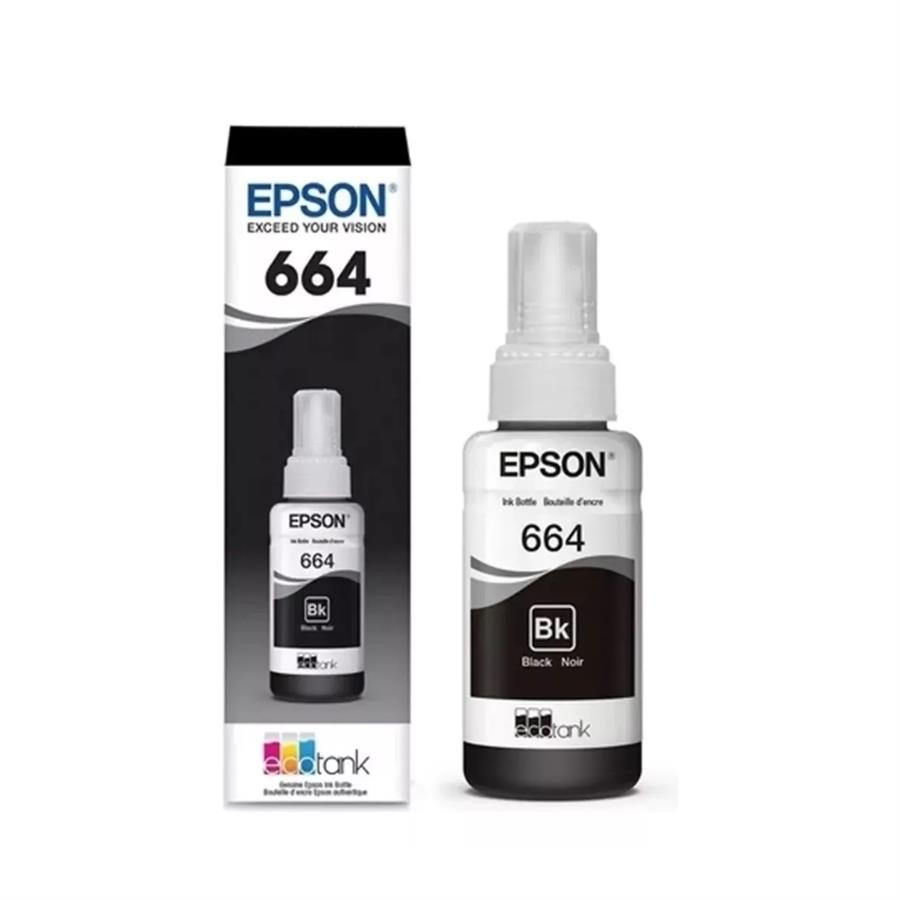 BOTELLA DE TINTA EPSON 664 NEGRO