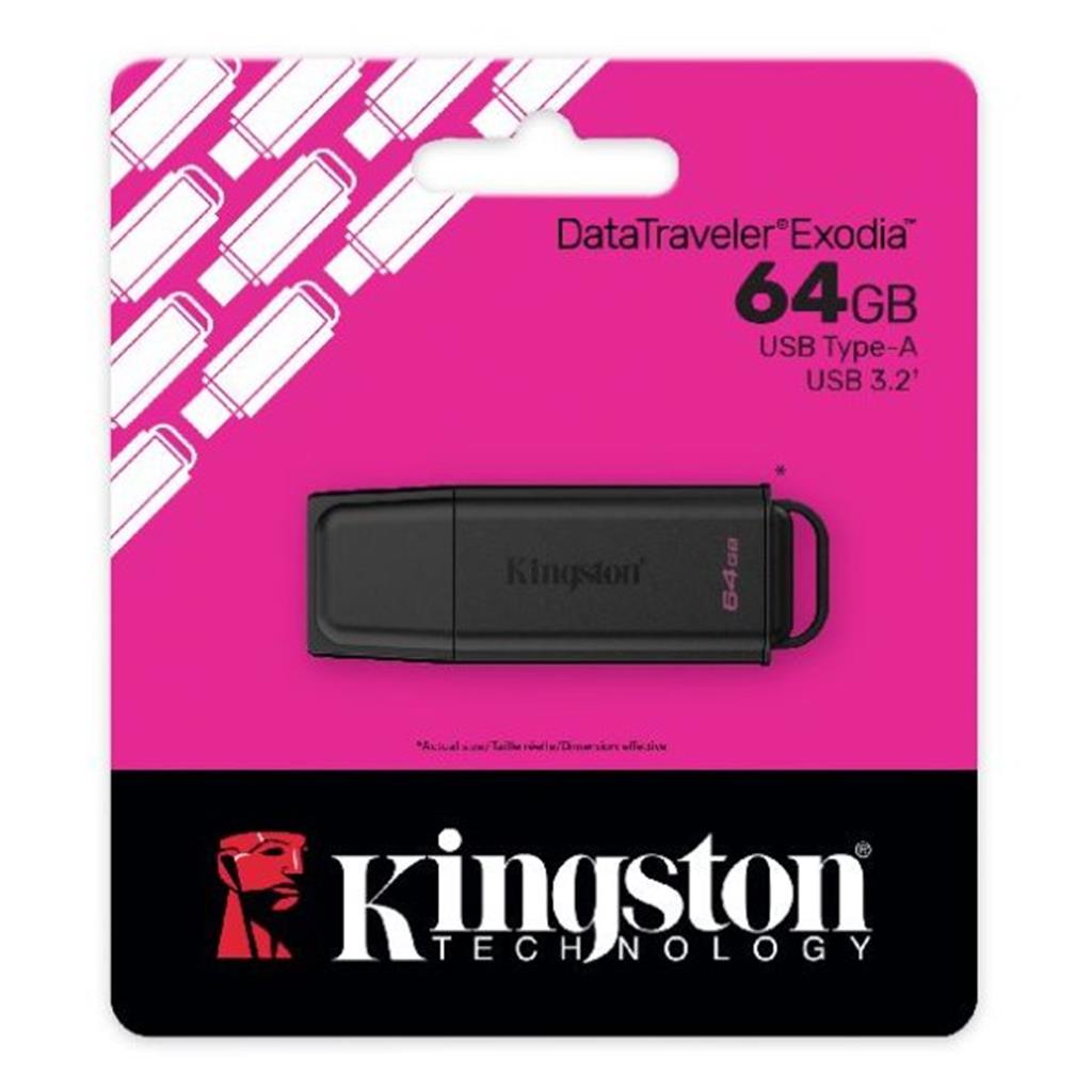 PENDRIVE 64GB KINGSTON 3.2 DTX G2