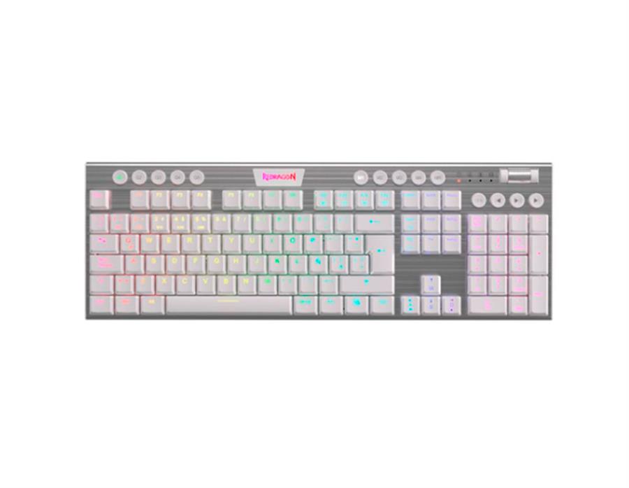 TECLADO HORUS FS SW. ROJO ESPAÑOL - CON CABLE - K619W