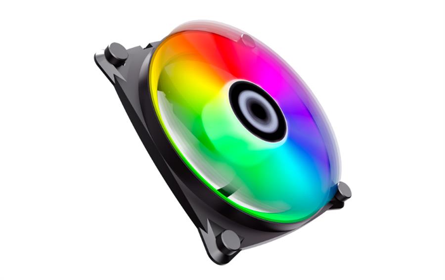 FAN COOLER P/ GABINETE 120MM ARGB GMX-12-CBB