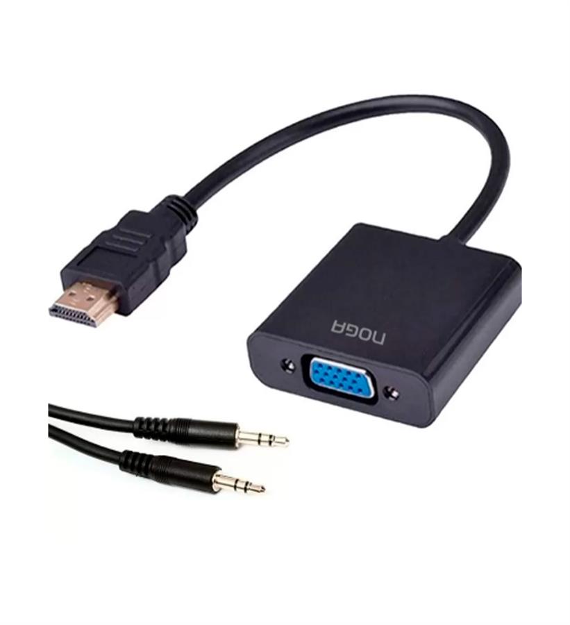 ADAPTADOR  HDMI M A VGA H + AUDIO
