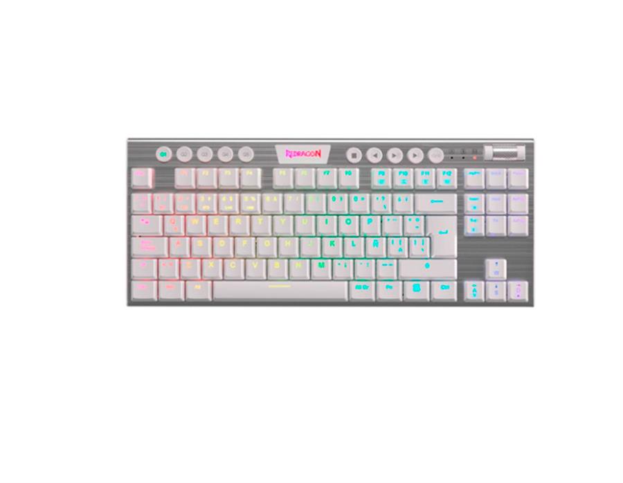 TECLADO HORUS TKL SW. ROJO ESPAÑOL INALAMBRICO - K621W RGB