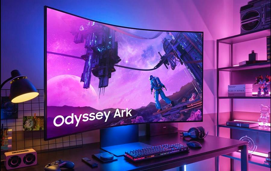 ODYSSEY ARK 2 MONITOR GAMER 55" 4K ULTRA HD ULTRAWIDE CURVO 165Hz 1MS  NEGRO