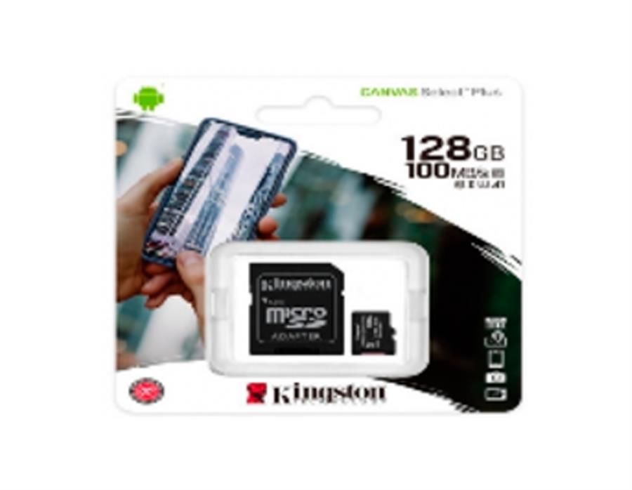 MICRO SD KINGSTON 128GB CANVAS SELECT PLUS