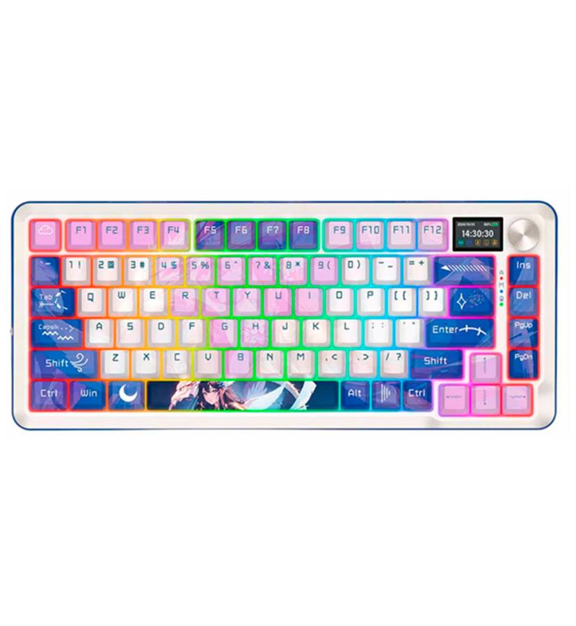 TECLADO GAMER FLEKACT PRO K708AK RGB INALAMBRICO