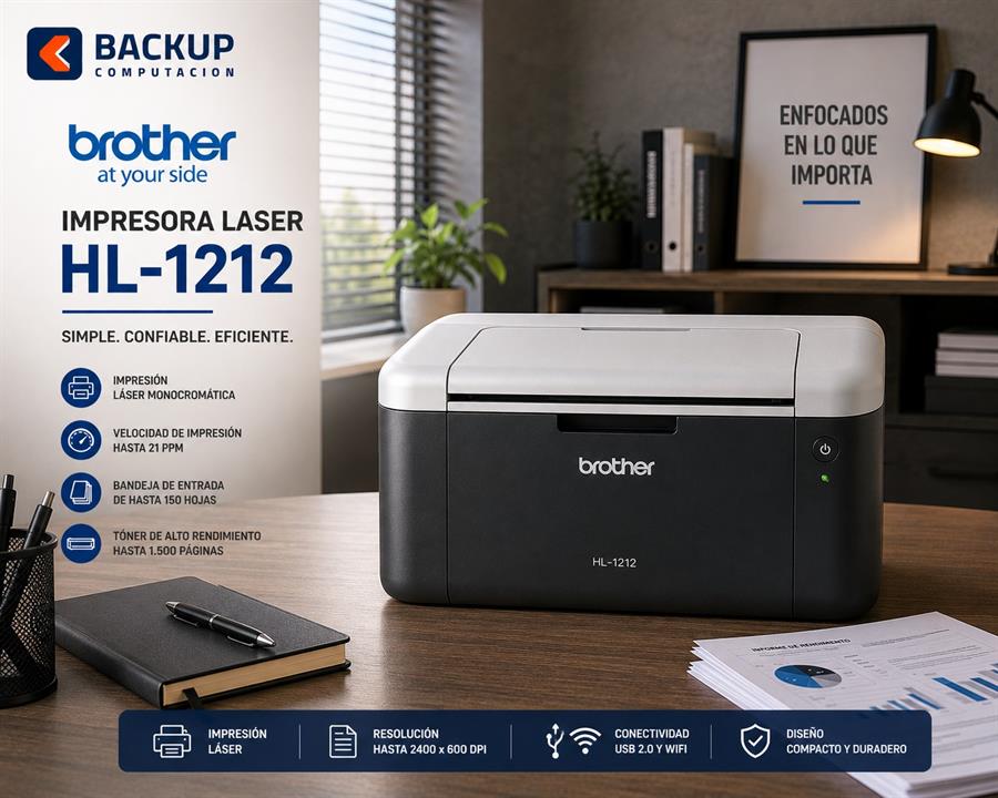 IMPRESORA LASER  HL-1212W