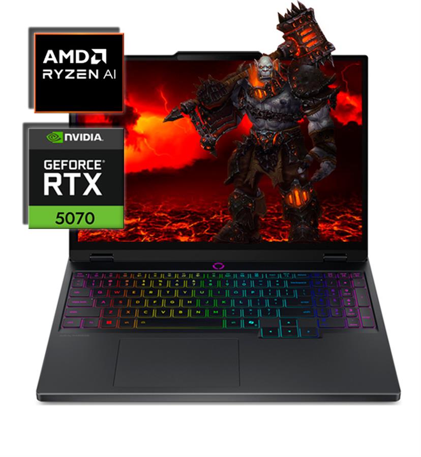 LEGION 5  RYZEN AL 7 350 16GB RAM 512GB SSD RTX 5070 8GB 15.1" OLED 165Hz