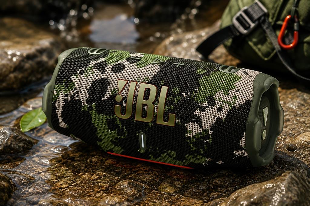 PARLANTE JBL CHARGE  6  BT 5.4  +  IP68 CAMUFLADO