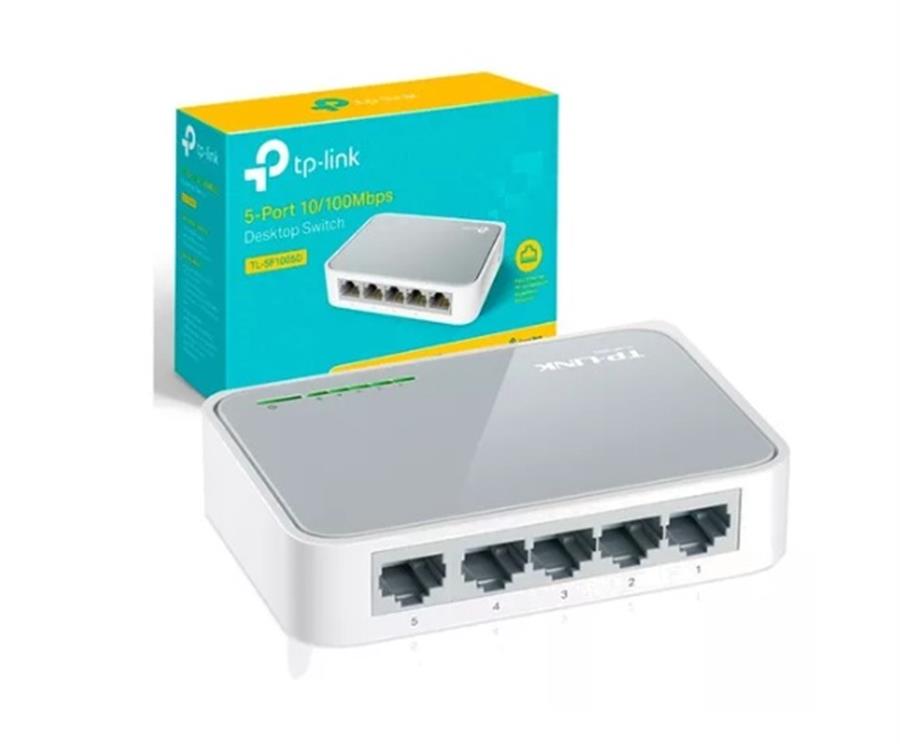 SWITCH TP-LINK 5 PUERTOS (TL-SF1005D) 10/100