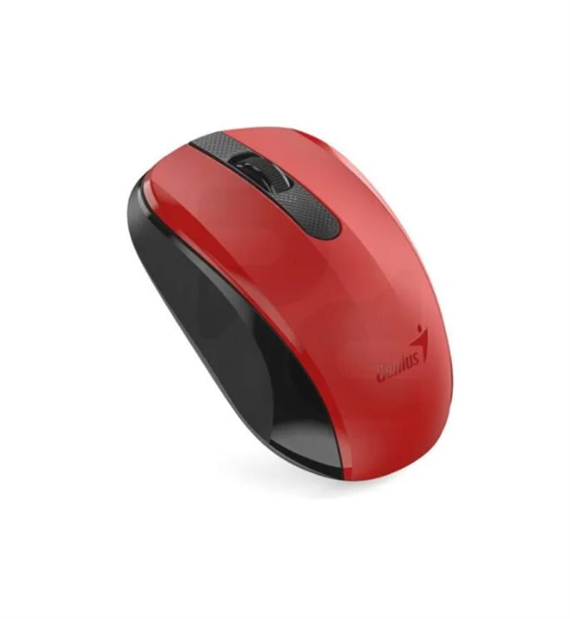 NX-8008S MOUSE INALAMBRICO CLICK SILENCIOSO  ROJO