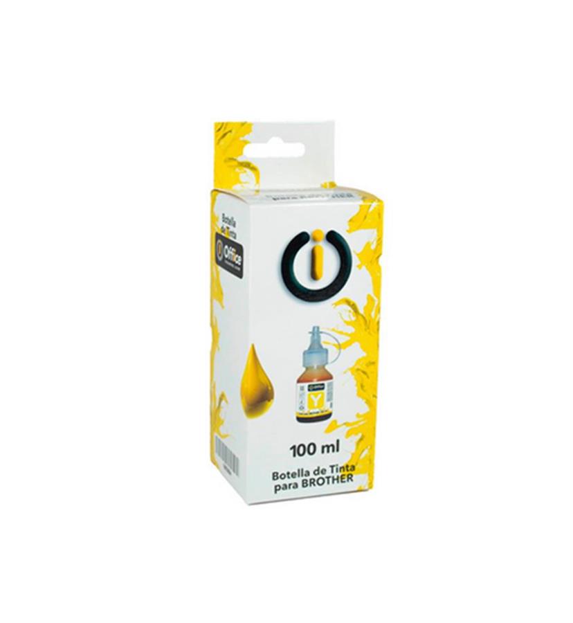 BOTELLA DE TINTA ALTERNATIVA BROTHER OT 664 AMARILLO