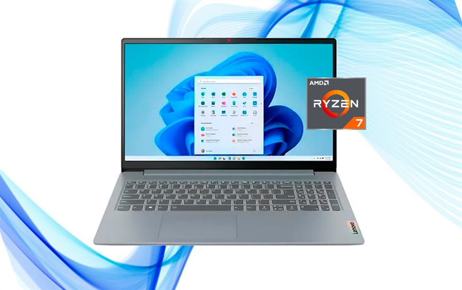 SLIM 3 AMD RYZEN™ 7 5825U 16GB RAM 512GB SSD 15.6" FHD TACTIL