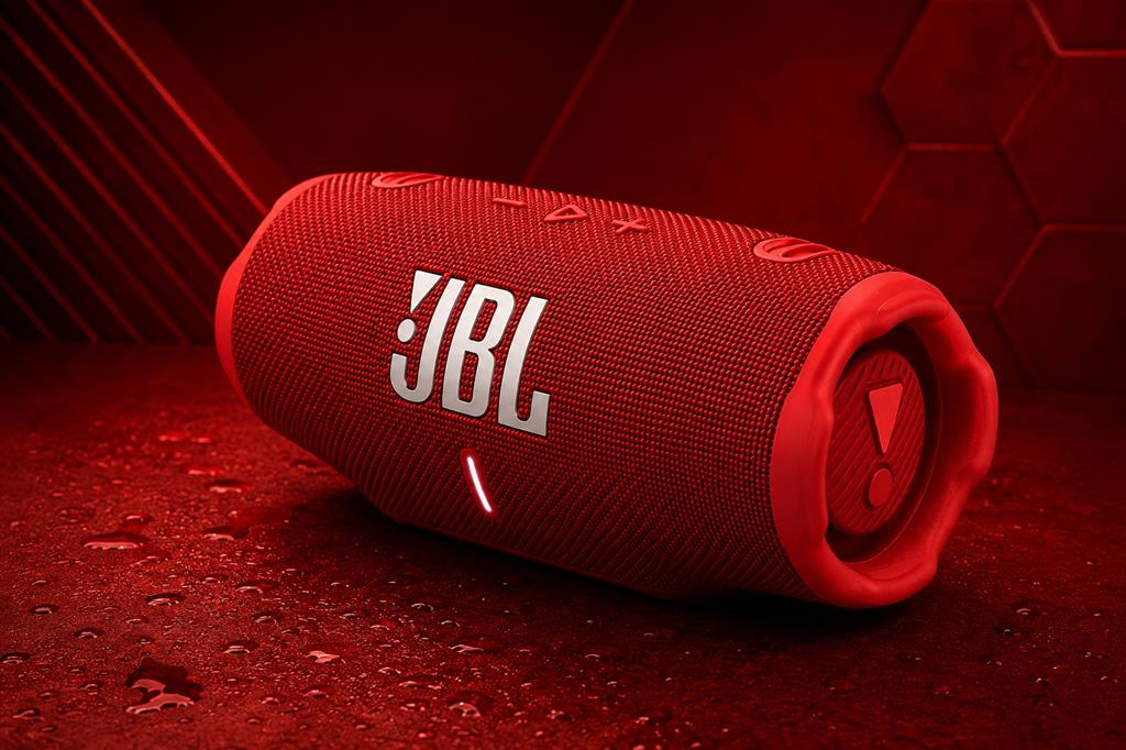 PARLANTE JBL CHARGE  6  BT 5.4  +  IP68 ROJO