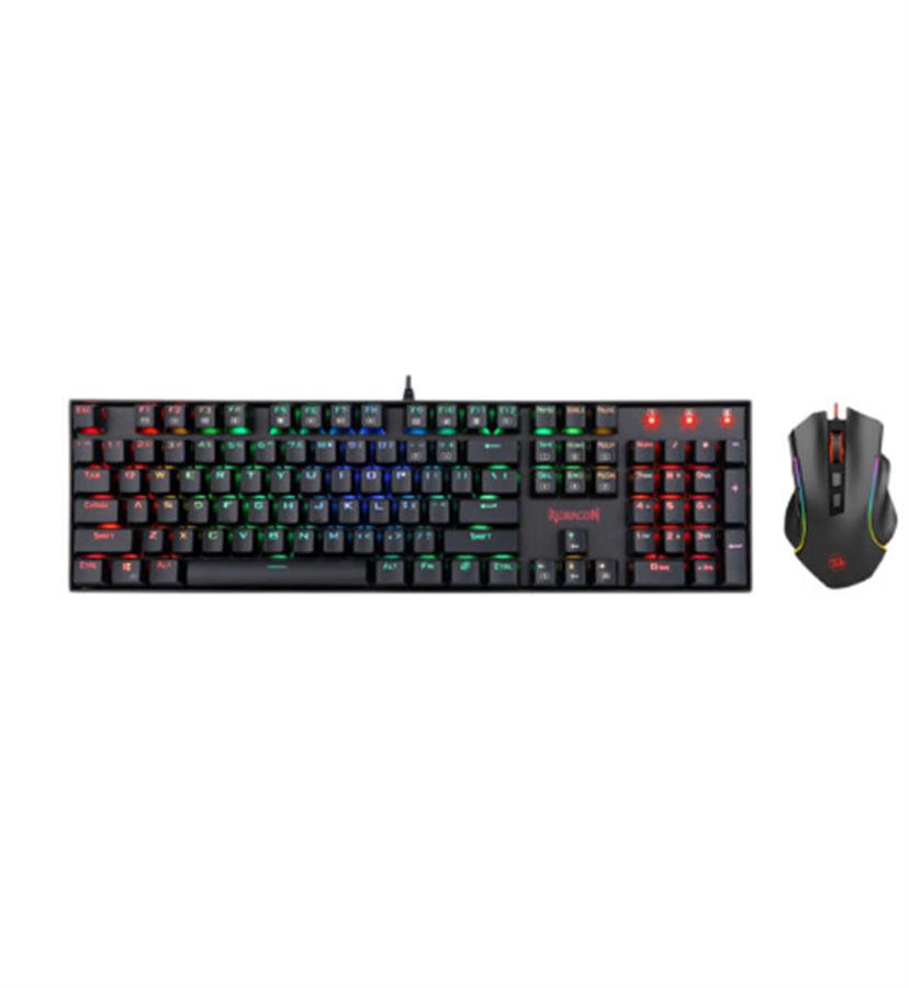 COMBO TECLADO Y MOUSE  GAMING ESSENTIALS K551 RGB BA