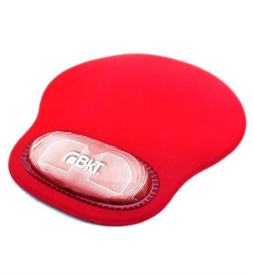 MOUSEPAD APOYA MUÑECA GEL BKT ROJO