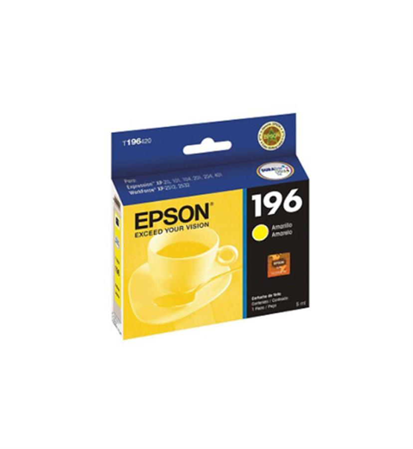 CARTUCHO EPSON 196 AMARILLO