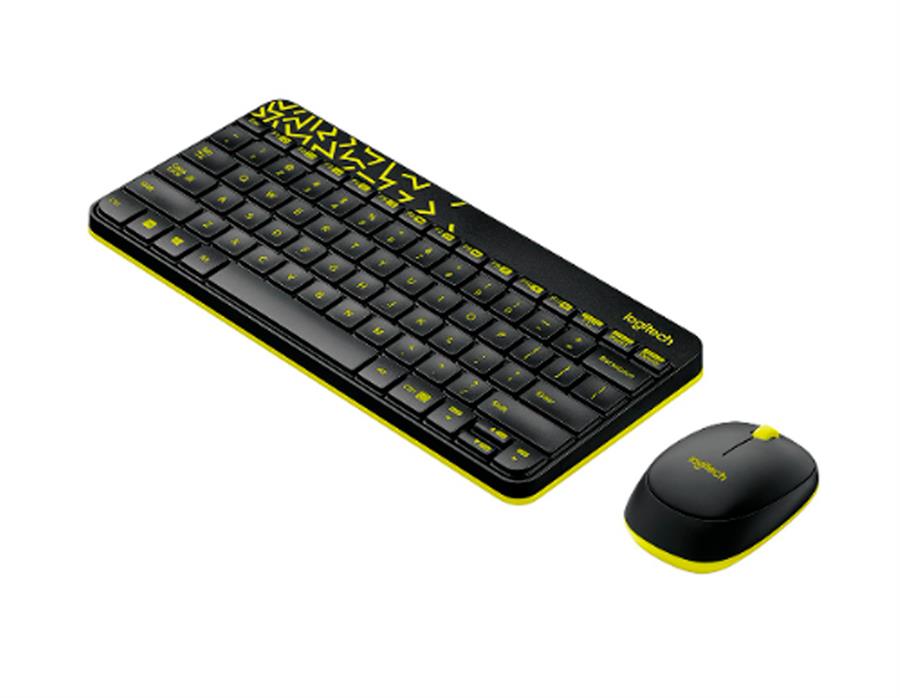 Combo Teclado Y Mouse Inalambrico Logitech MK240 NANO Wireless