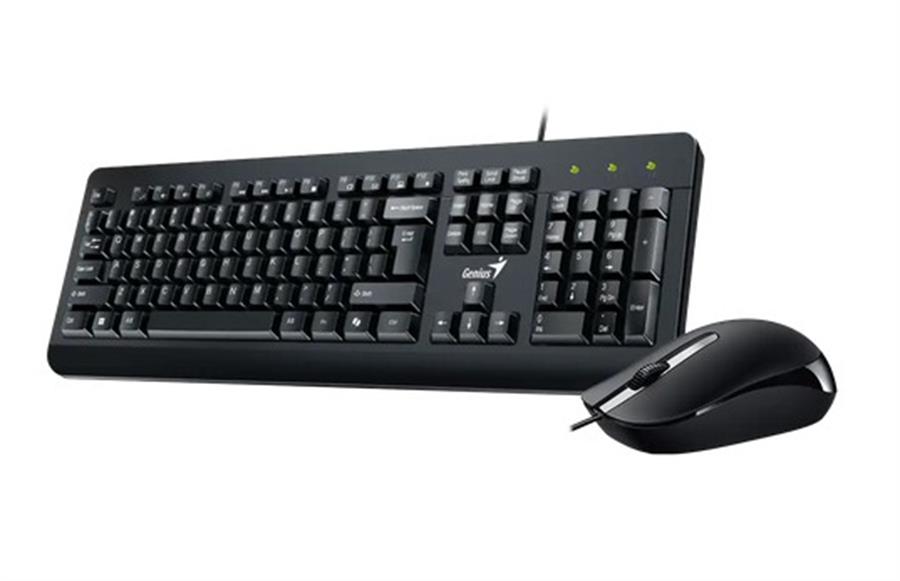 KM-160 TECLADO + MOUSE   USB BLACK