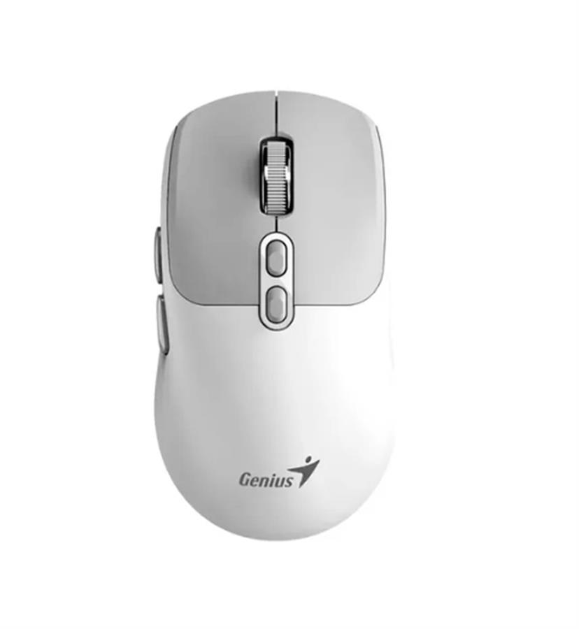 NX-8080S MOUSE 2.4GHZ+BT SILENCIOSO BLANCO