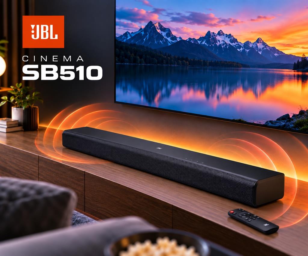 BARRA DE SONIDO CINEMA SB510 BLUETOOTH HDMI - NEGRO