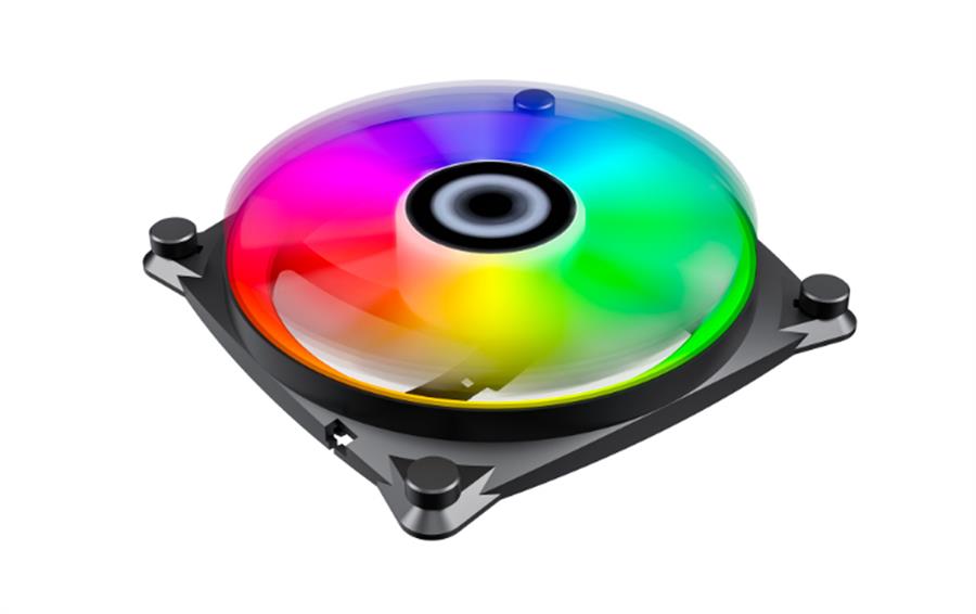 FAN COOLER P/ GABINETE 120MM ARGB GMX-12-CBB