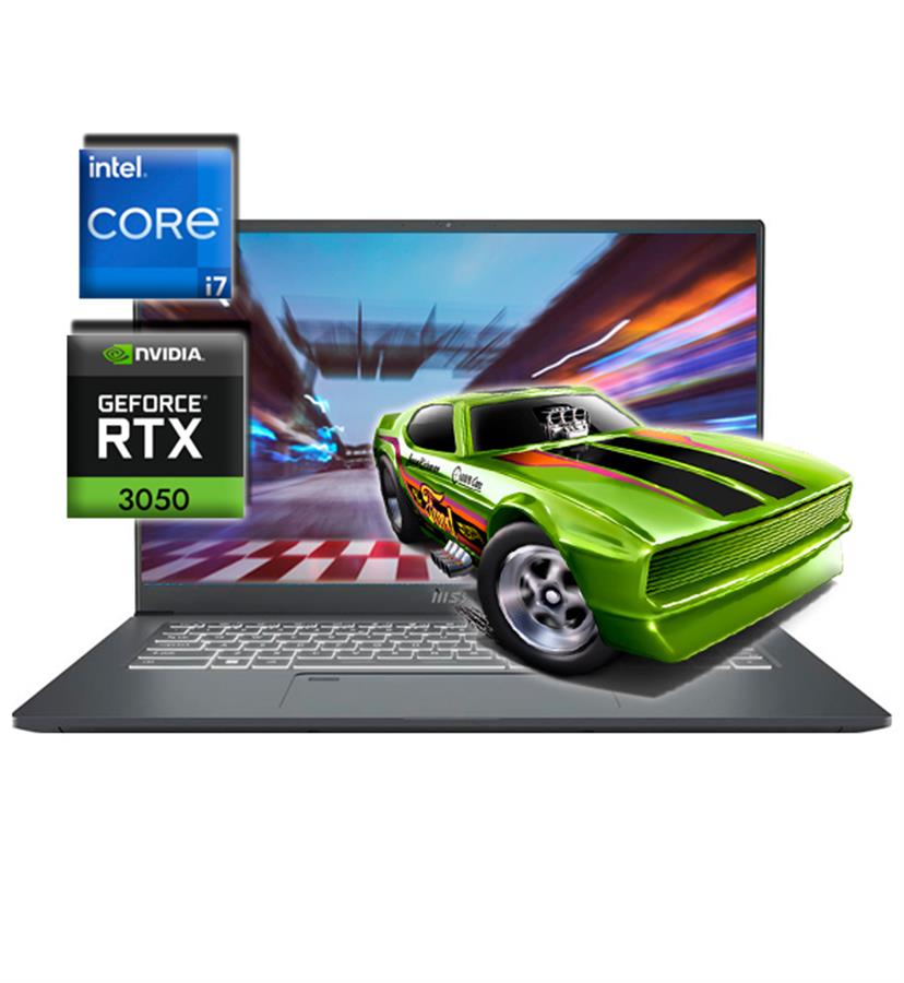 PRESTIGE  I7-1260P 16GB RAM SSD 512GB RTX 3050 4GB 15" FHD