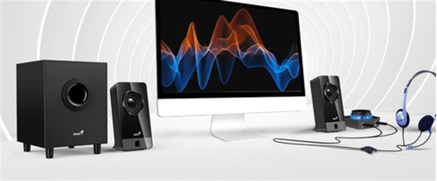 PARLANTE  SUBWOOFER 2.1 300X 10W NEGRO