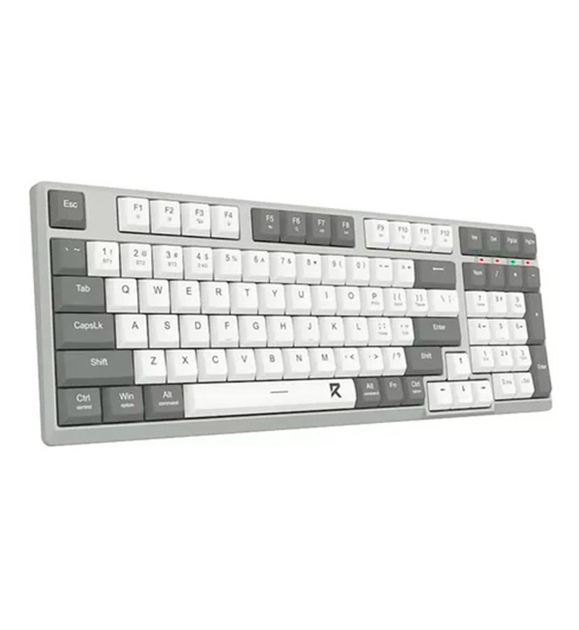TECLADO BK-7114-GB INALAMBRICO USB - GRIS