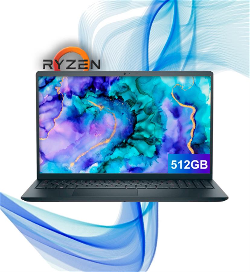 INSPIRON 15  3535 RYZEN 5-7520U 8GB RAM 512GB SSD 15.6" FHD