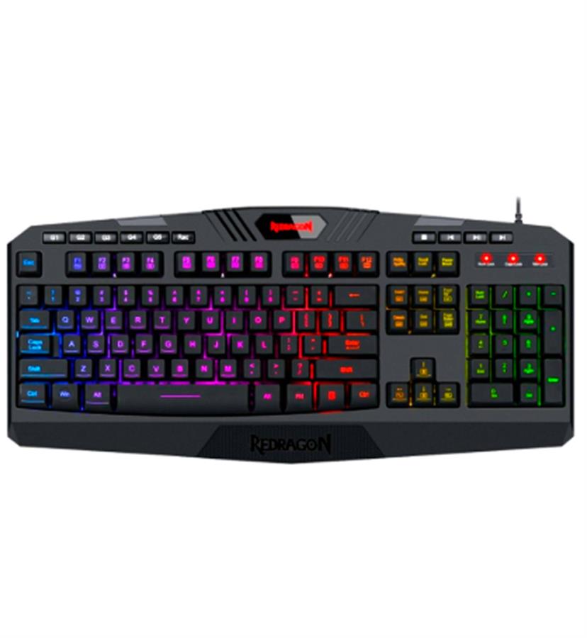 TECLADO GAMER  HARPE PRO K503A RGB MEMBRANA