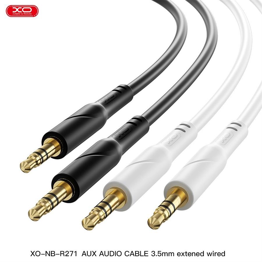 CABLE AUDIO 1 PLUG 3.5 1 PLUG 3.5 1.0 MTS NB-R271 NEGRO