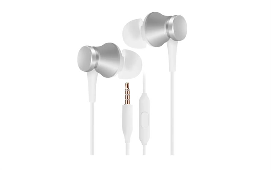 AURICULAR MI BASIC 3.5MM PLATA HSEJ03JY