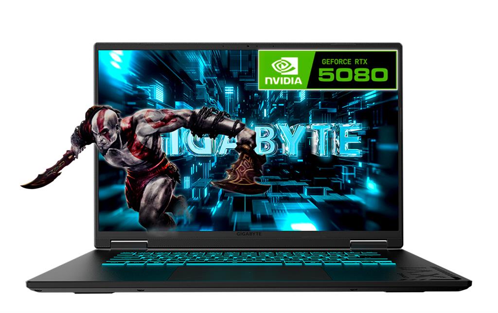NOTEBOOK GIGABYTE  A16 PRO INTEL CORE™ 7 240H  32GB RAM 1TB SSD  NVIDIA® RTX 5080 16GB 16" WQXGA 165Hz