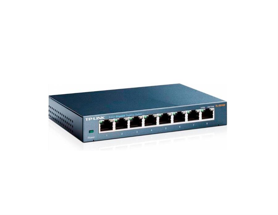 SWITCH TP LINK 8 PUERTOS 10/100/1000 -  TL-SG108