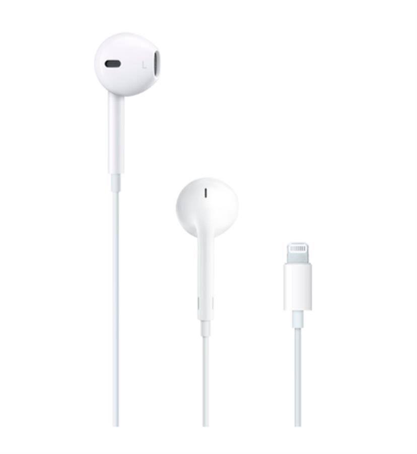 AURICULARES CON CABLE BLANCO - LIGHTNING IPHONE