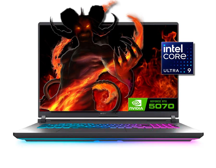 ROG STRIX G18 GAMING ULTRA 9 275HX 32GB RAM 2TB SSD  NVIDIA® RTX 5070 8GB 18" WQXGA 2.5K 240Hz